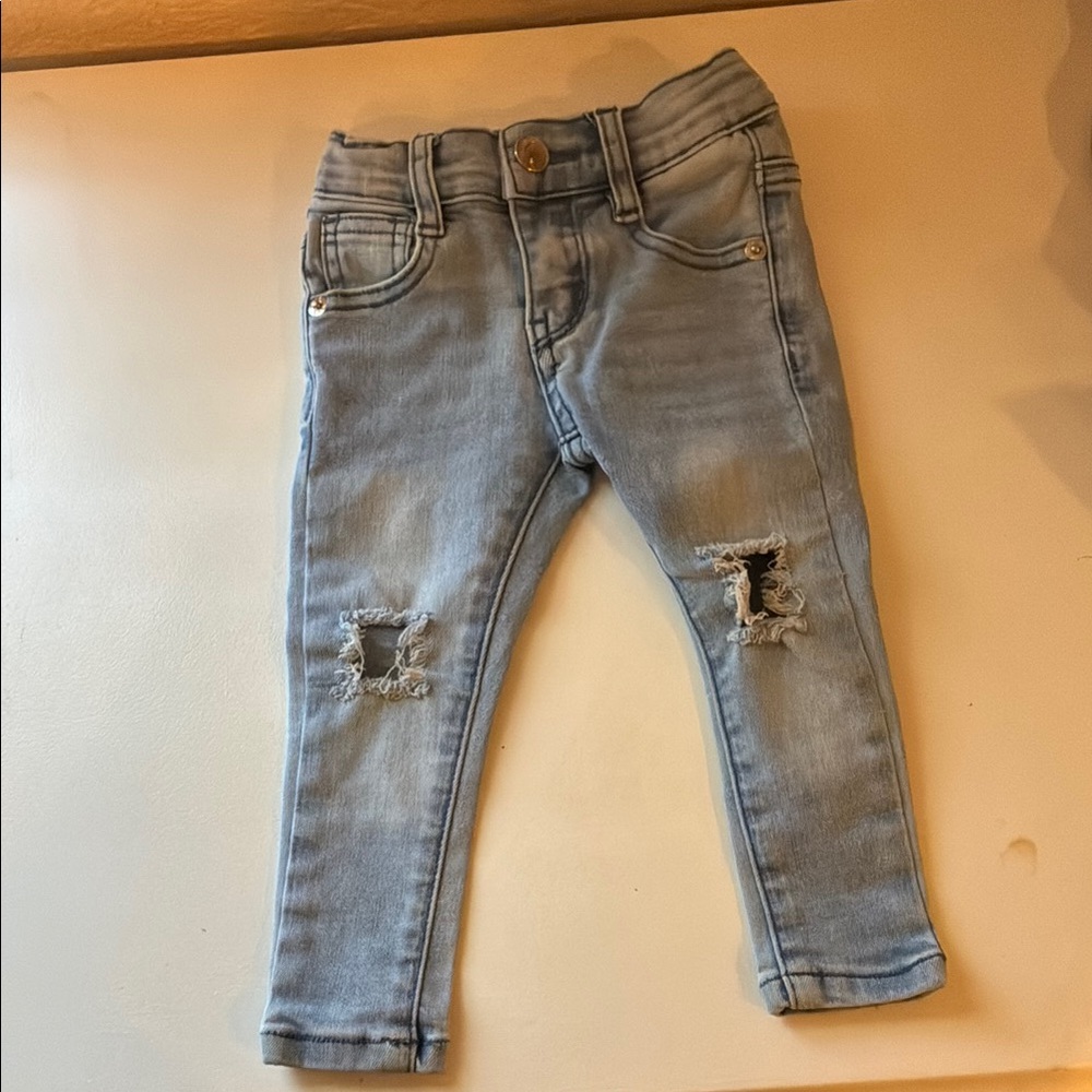 Stylish Light Blue Kids Jeans